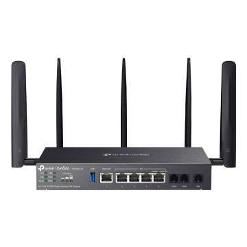 TP-Link Omada DR3650V-4G draadloze router Gigabit Ethernet Dual-band (2.4 GHz / 5 GHz) Zwart (DR3650V-4G) thumbnail