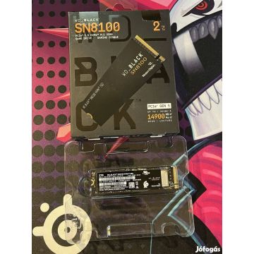 Western Digital M.2 2TB WD Black SN8100 NVMe PCIe 5.0 x 4 (WDS200T1X0M-00CMT0) thumbnail