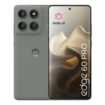 Motorola edge 60 pro 16,9 cm (6.67") Dual SIM Android 15 5G USB Type-C 12 GB 512 GB 6000 mAh Grijs (PB7X0006SE) thumbnail