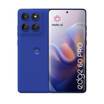 Motorola edge 60 pro 16,9 cm (6.67") Dual SIM Android 15 5G USB Type-C 12 GB 512 GB 6000 mAh Blauw (PB7X0007SE) thumbnail