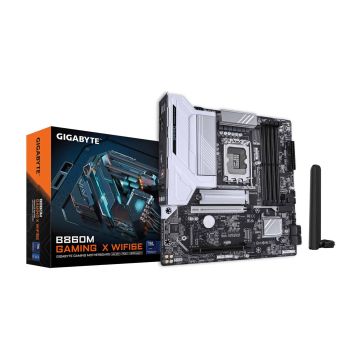 GIGABYTE B860M GAMING X WIFI6E moederbord Intel B860 LGA 1851 (Socket V1) micro ATX (B860M GAMNG X WF6E) thumbnail