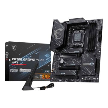 MSI X870E GAMING PLUS WIFI moederbord AMD X870E Socket AM5 ATX (7E70-001R) thumbnail