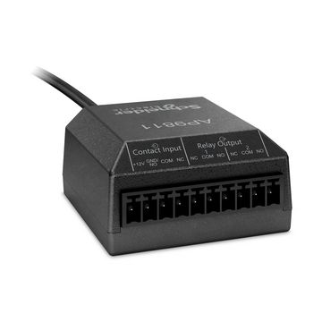 APC Accessoire, Netwerkbeheerkaarten, USB-naar-droogcontactaccessoire, voor Netwerkbeheerkaarten, biedt één droge contactingang en twee relaisuitgangen (AP9811) thumbnail