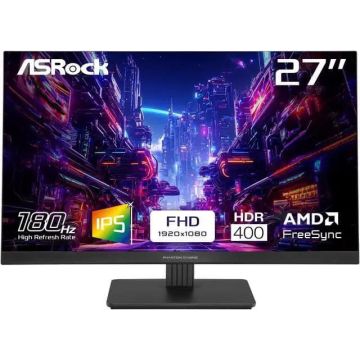 ASRock 27 Phantom Gaming PG27FFT1B monitor (PG27FFT1B) thumbnail