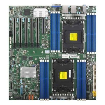 Super Micro SUPERMICRO X13DAI-T - Motherboard - E-ATX - LGA4677 Socket-E - 2 Unterstützte CPUs - Intel C741 Chipsatz - USB 3.2 G (MBD-X13DAI-T-O) thumbnail