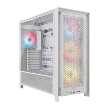 Corsair FRAME 5000D RS ARGB Mid-Tower Airflow Case White (CC-9011310-WW) thumbnail