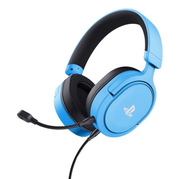 Trust GXT 498B Forta Gaming Headset - Officieel gelicentieerde Playstation 5 gamingheadset – Opklapbare microfoon – Over-ear ontwerp – Blauw (25556) thumbnail