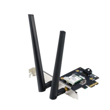 ASUS PCE-AXE5400 PCI-E Adapter AXE5400 Triband, PCI Express, 2x Externe Antenne (90IG07I0-ME0B10-PROMO) thumbnail