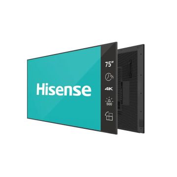 Hisense 75DM66D beeldkrant 190,5 cm (75") LED Wifi 500 cd/m² 4K Ultra HD Zwart Type processor Android 11 24/7 (75DM66D) thumbnail