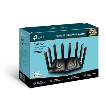 TP-Link Archer AX90 - Bezdrátový router - 3portový switch - 1GbE, 2.5GbE - Wi-Fi 6 - Tri-B (ARCHER AX90) thumbnail