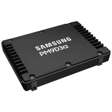 Samsung 2,5 Samsung PM9D3a 7,68TB 1,0 DWPD 63,5mm U.2 PCIe 5.0 x4 (NVMe) SSD 256bit AES (MZWL67T6HBLC-00AW7) thumbnail