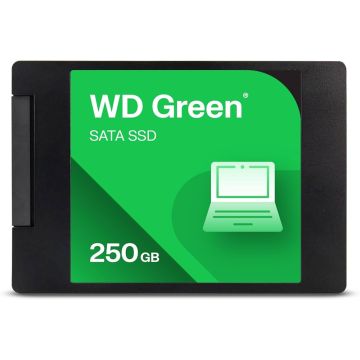 Western Digital WD Green - SSD - 250 TB - cased - internal - 2.5inch (6.4 cm) (WDS250G5G0A-00CPT0) thumbnail