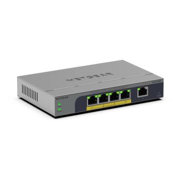 NETGEAR GS105EP Unmanaged Gigabit Ethernet (10/100/1000) Power over Ethernet (PoE) Grijs (GS105EP-100EUS) thumbnail