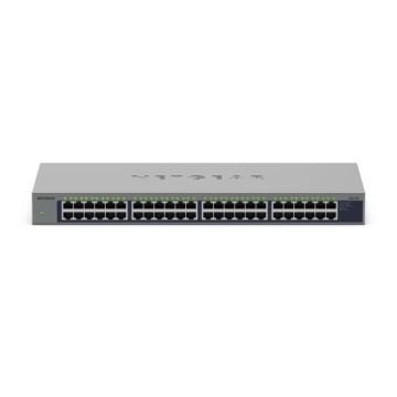 NETGEAR GS748 Unmanaged Gigabit Ethernet (10/100/1000) Grijs (GS748-100EUS) thumbnail