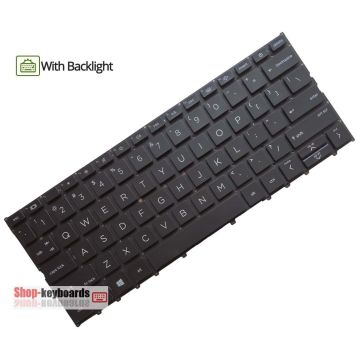 HP SPS-KEYBOARD SGY FR (P05309-051) thumbnail