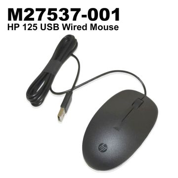 HP SPS-MOUSE HP 125 WIRED NP PCR (P10671-001) thumbnail
