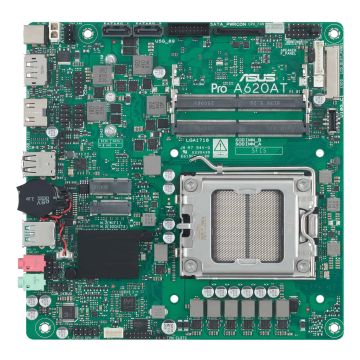ASUS Pro A620AT-CSM AMD A620A Socket AM5 Thin Mini ITX (90MB1L5M-M0EAYC) thumbnail