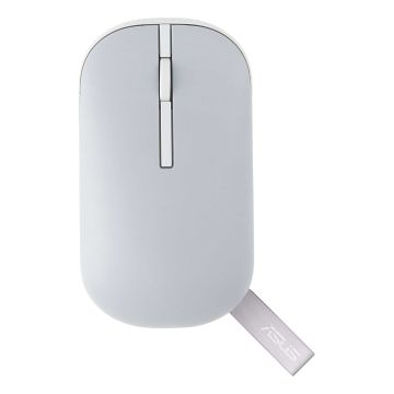 ASUS Marshmallow Mouse MD100 muis Kantoor Ambidextrous RF-draadloos + Bluetooth Optisch 1600 DPI (90XB07A0-BMU0F0) thumbnail