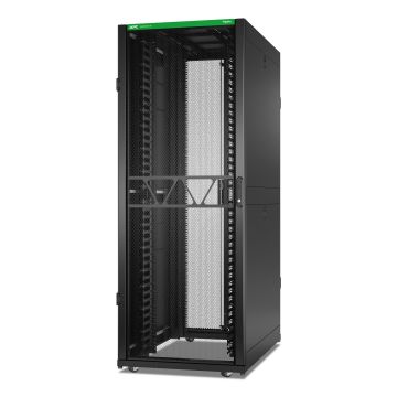 APC NetShelter SX, netwerkrackbehuizing, 42U, 1991H x 750B x 1200D mm, met zijkanten, zwart (AR3340B2) thumbnail