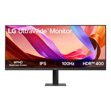 LG 34U511A-B computer monitor 86,4 cm (34") 2560 x 1080 Pixels WFHD LED Zwart (34U511A-B) thumbnail