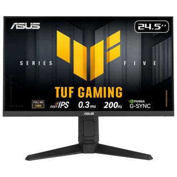ASUS TUF Gaming VG259QL5A computer monitor 62,2 cm (24.5") 1920 x 1080 Pixels Full HD LED Zwart (90LM0BK0-B01O71) thumbnail