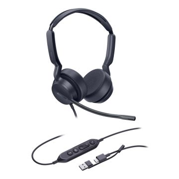 Yealink Dual Teams-headset met USB-C/A-aansluiting (1308195) thumbnail
