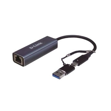 D-Link USB-C/USB naar 2,5G Ethernet-adapter DUB-2315 (DUB-2315) thumbnail