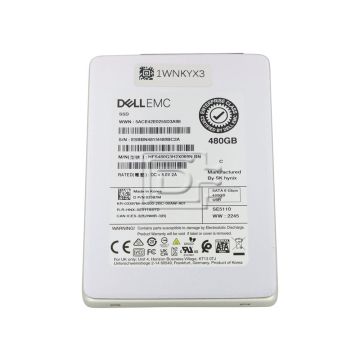 Dell 480GB 6G 2.5INCH SATA SSD (3397M-RFB) thumbnail