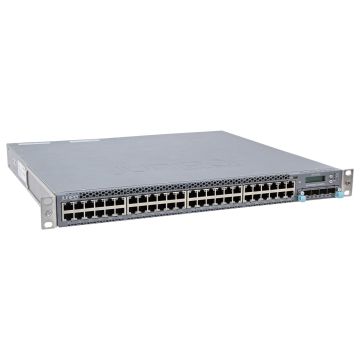 Juniper EX4300, 48-Port 10/100/1000BaseT + 350W AC PS (Airflow in) (EX4300-48T-AFI) thumbnail