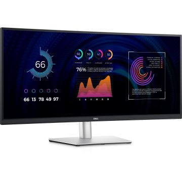 DELL P Series P3424WE computer monitor 86,4 cm (34") 3440 x 1440 Pixels 4K Ultra HD LCD Zwart (P3424WE) thumbnail