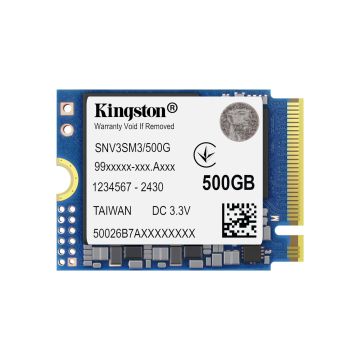Kingston Technology 500G NV3 M.2 2230 NVMe SSD (SNV3SM3/500G) thumbnail