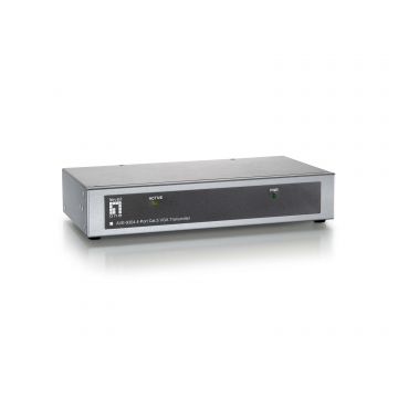 LevelOne AVE-9304 audio/video extender AV-zender Zwart, Zilver