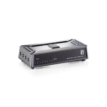 LevelOne FSW-0808TX netwerk-switch Unmanaged Fast Ethernet (10/100) Grijs (FSW-0808TX) thumbnail