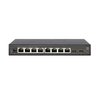 LevelOne GES-2110 netwerk-switch Managed L2 Gigabit Ethernet (10/100/1000) Zwart (GES-2110) thumbnail