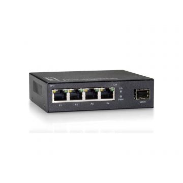 LevelOne GEU-0521 netwerk-switch Unmanaged Gigabit Ethernet (10/100/1000) Grijs