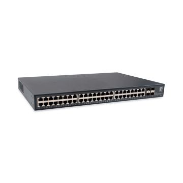 LevelOne GTU-5211 netwerk-switch Unmanaged Gigabit Ethernet (10/100/1000) Zwart (GTU-5211) thumbnail
