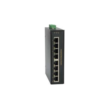 LevelOne IFP-0801 netwerk-switch Fast Ethernet (10/100) Power over Ethernet (PoE) Zwart (IFP-0801) thumbnail