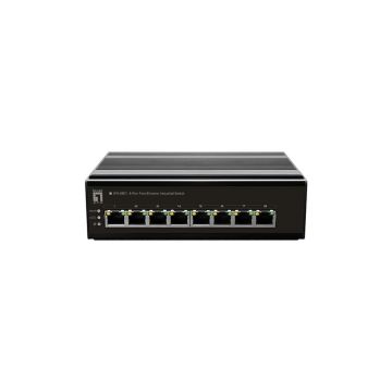 LevelOne IFS-0801 netwerk-switch Unmanaged Fast Ethernet (10/100) Zwart (IFS-0801) thumbnail