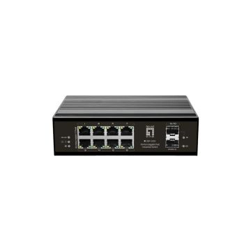 LevelOne IGP-1031 netwerk-switch Gigabit Ethernet (10/100/1000) Power over Ethernet (PoE) Zwart (IGP-1031) thumbnail