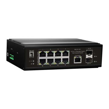 LevelOne IGP-1061 netwerk-switch Managed L2 Gigabit Ethernet (10/100/1000) Power over Ethernet (PoE) Zwart (IGP-1061) thumbnail