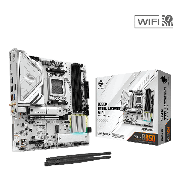 ASRock AM5 ASROCK B850M Pro A WiFi (90-MXBR90-A0UAYZ) thumbnail