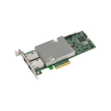 Super Micro SUPERMICRO 10GB DUAL PORT ETHERNET ADAPTER - HPB (AOC-CTG-I2T-HP) thumbnail