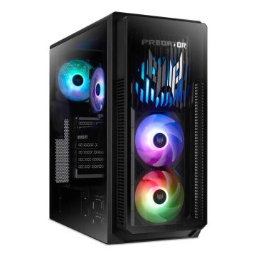 Acer Predator PO5-660 Intel Core Ultra 7 265F 32 GB DDR5-SDRAM 2 TB SSD NVIDIA GeForce RTX 5070 Windows 11 Home Desktop PC Zwart (DG.E4EEG.001) thumbnail