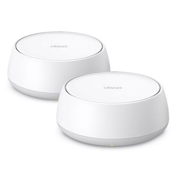 TP-Link DECO BE25(2-PACK) mesh-wifi-systeem Dual-band (2.4 GHz / 5 GHz) Wi-Fi 7 (802.11be) Wit Intern (DECO BE25(2-PACK)) thumbnail