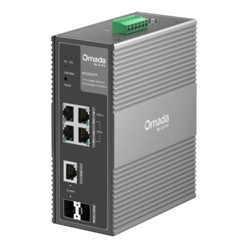 TP-Link IES206GPP netwerk-switch Managed Gigabit Ethernet (10/100/1000) Power over Ethernet (PoE) Zwart (IES206GPP) thumbnail