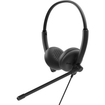 DELL WH125 Headset Bedraad Hoofdband Kantoor/callcenter USB Type-A Zwart (WH125-DWW) thumbnail