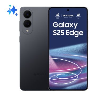 Samsung Galaxy S25 Edge 17 cm (6.7") Dual SIM Android 15 5G USB Type-C 12 GB 256 GB 3900 mAh Zwart (SM-S937BZKDEUE) thumbnail