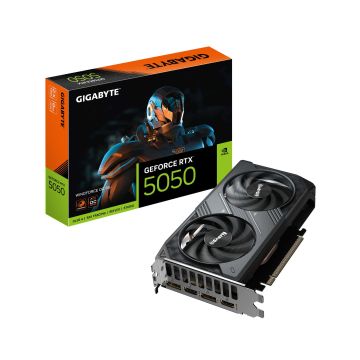 GIGABYTE GeForce RTX 5050 WINDFORCE OC 8G Grafische Kaart (GV-N5050WF2OC-8GD) thumbnail