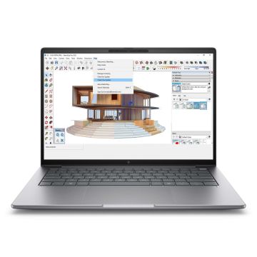 HP ZBook 8 G1i Wolf Pro Security Edition Intel Core Ultra 7 255H Mobiel werkstation 35,6 cm (14") WUXGA 32 GB DDR5-SDRAM 1 TB SSD NVIDIA RTX 500 Ada Wi-Fi 7 (802.11be) Windows 11 Pro AI Workstation, AI PC Zilver QWERTY