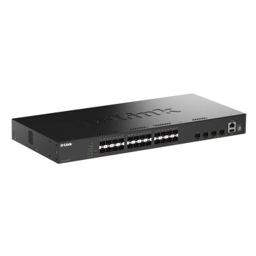 D-Link DGS-1530-28S/E netwerk-switch Managed L2 Zwart (DGS-1530-28S/E) thumbnail